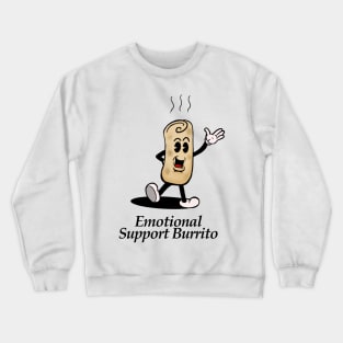 Emotional Support Burrito Crewneck Sweatshirt